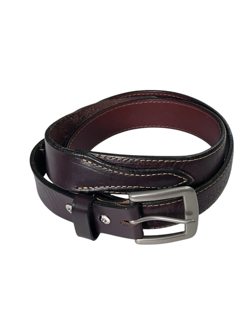 Coronado Leather Genuine American Bison Leather Belt Size 44 Made in the USA
